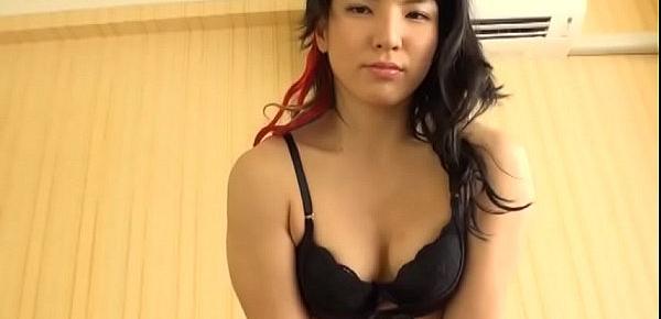  Hikaru Shida AEW Wrestling Babe Black Lingerie Non Nude